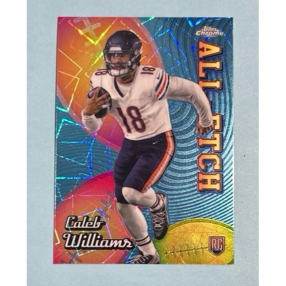 2024 Topps Chrome Football Caleb Williams All- Etch RC #CAE-CW